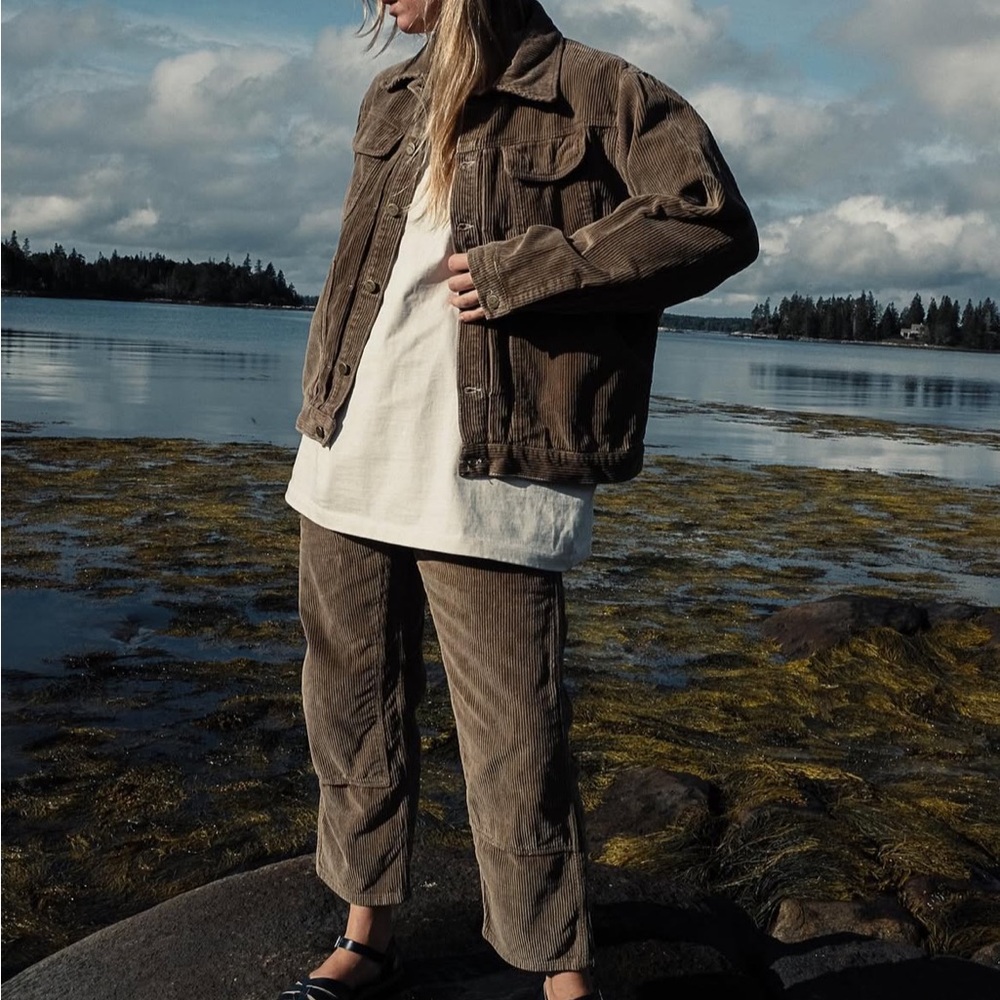 Rudy Jude Moss Corduroy Utility Pants